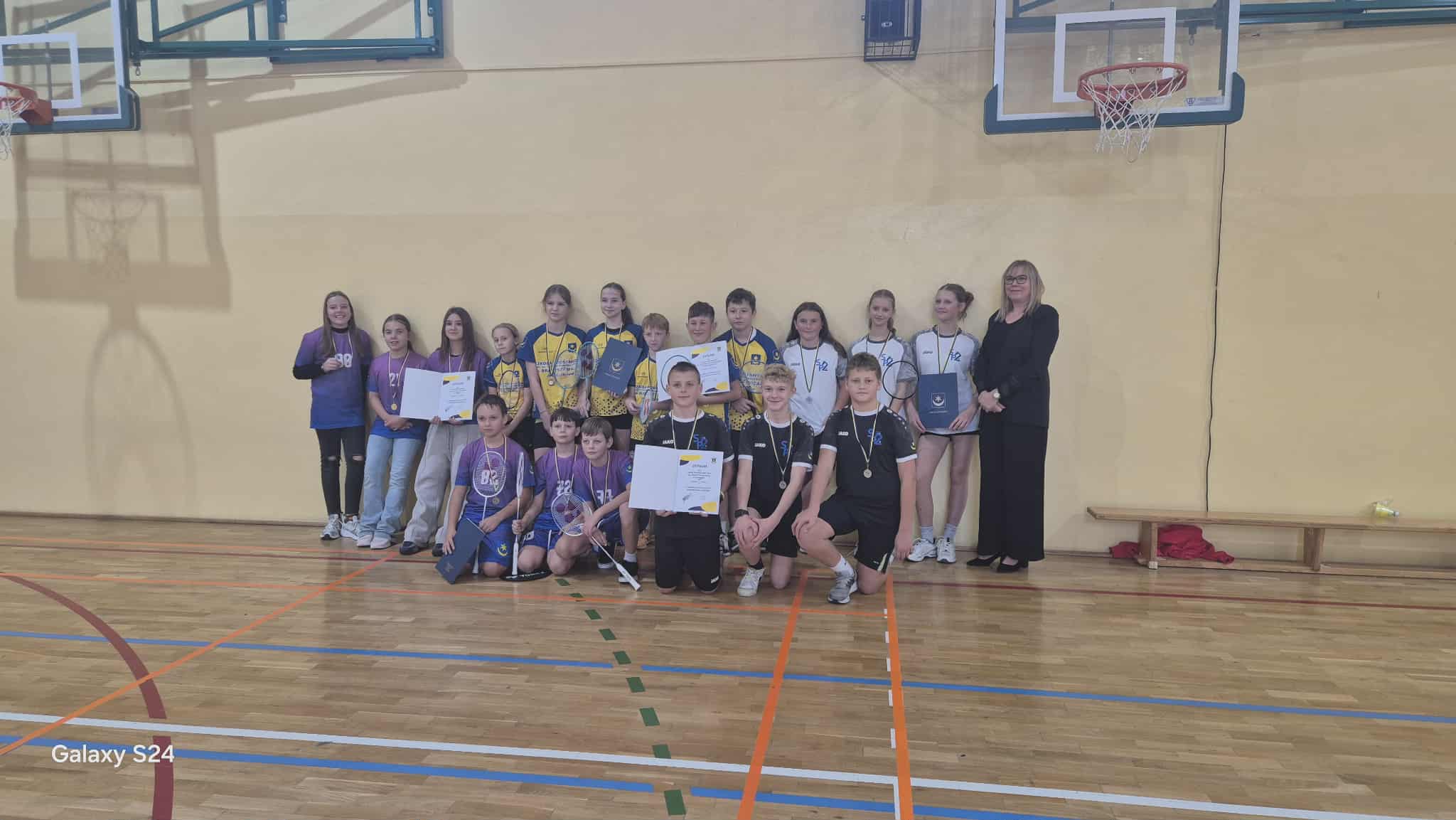 Gminne zawody w badmintona