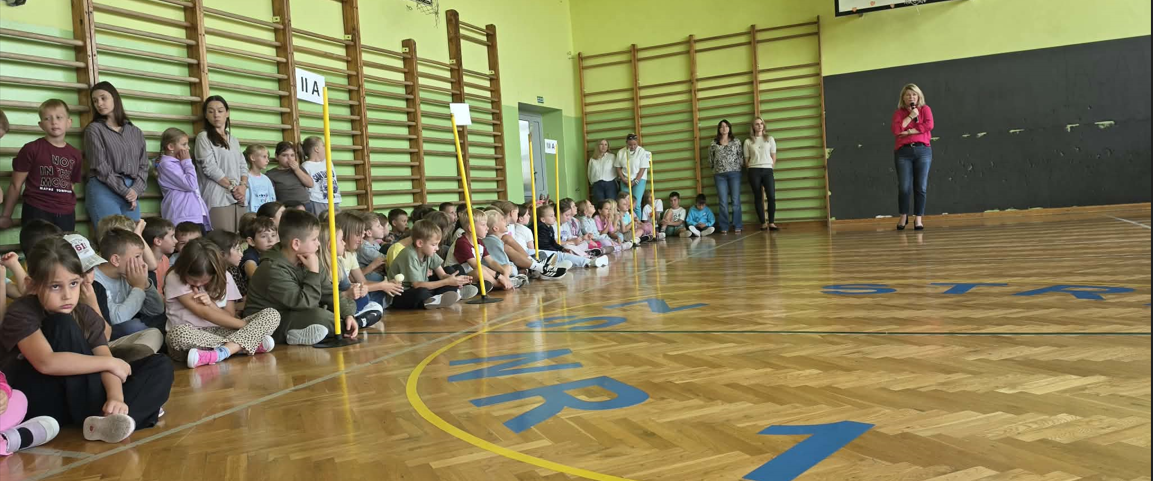 Apel organizacyjno-porządkowy dla uczniów klas 1–8