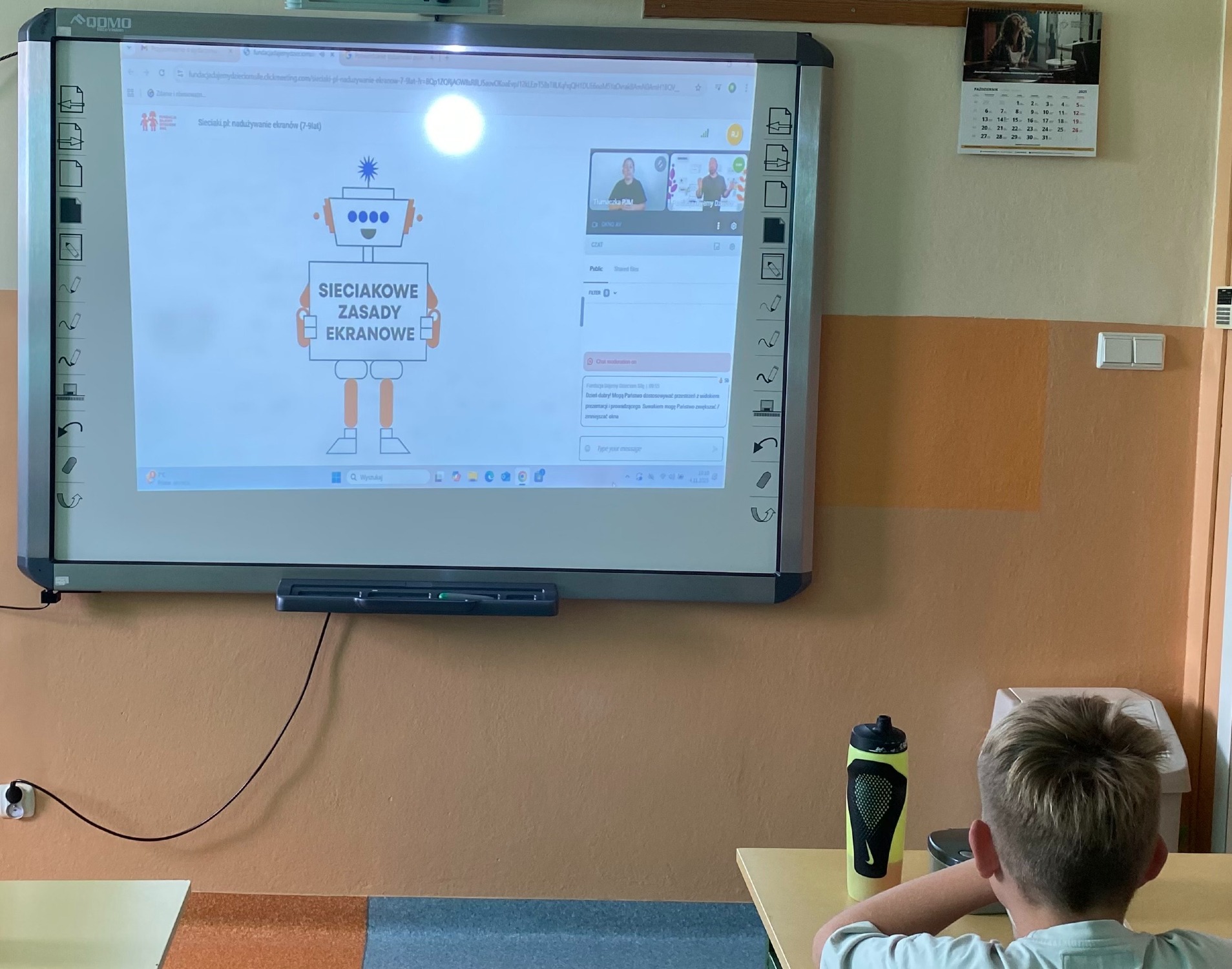 Klasa 3a i „Sieciaki”