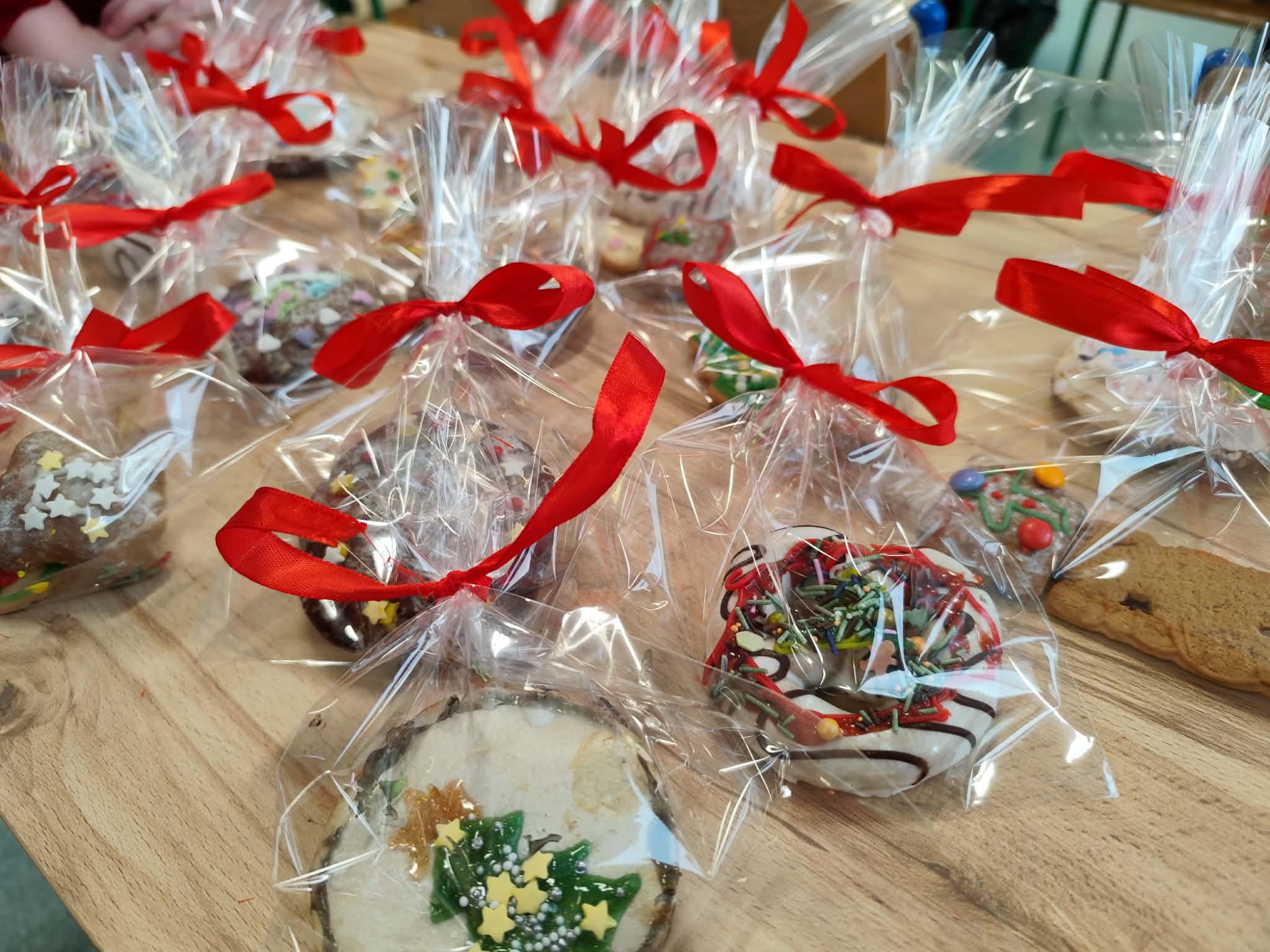 Mikołajkowe pierniczki w naszej szkole.