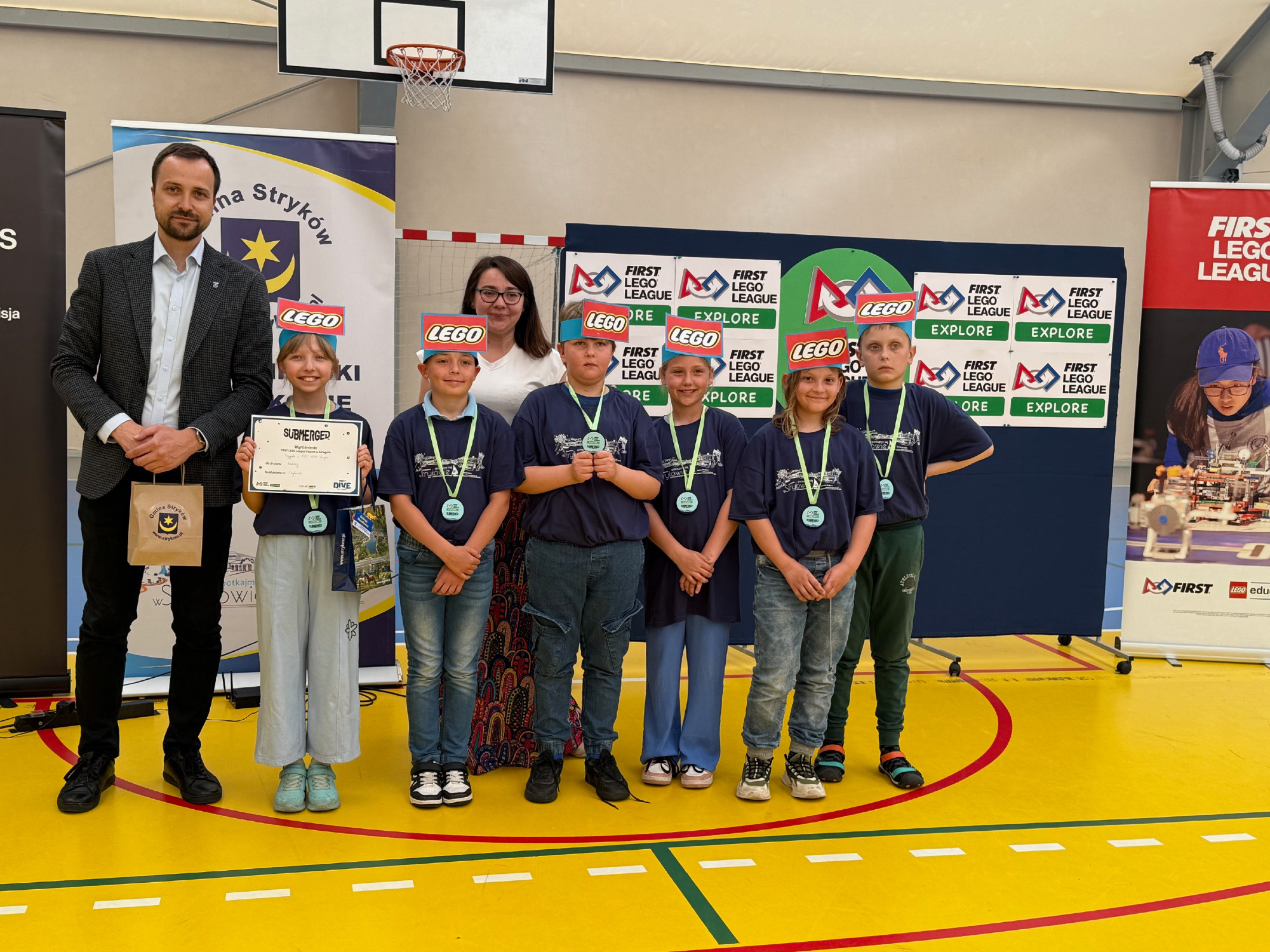 SUKCES NASZYCH UCZNIÓW PODCZAS WYSTWY PROJEKTÓW LEGO