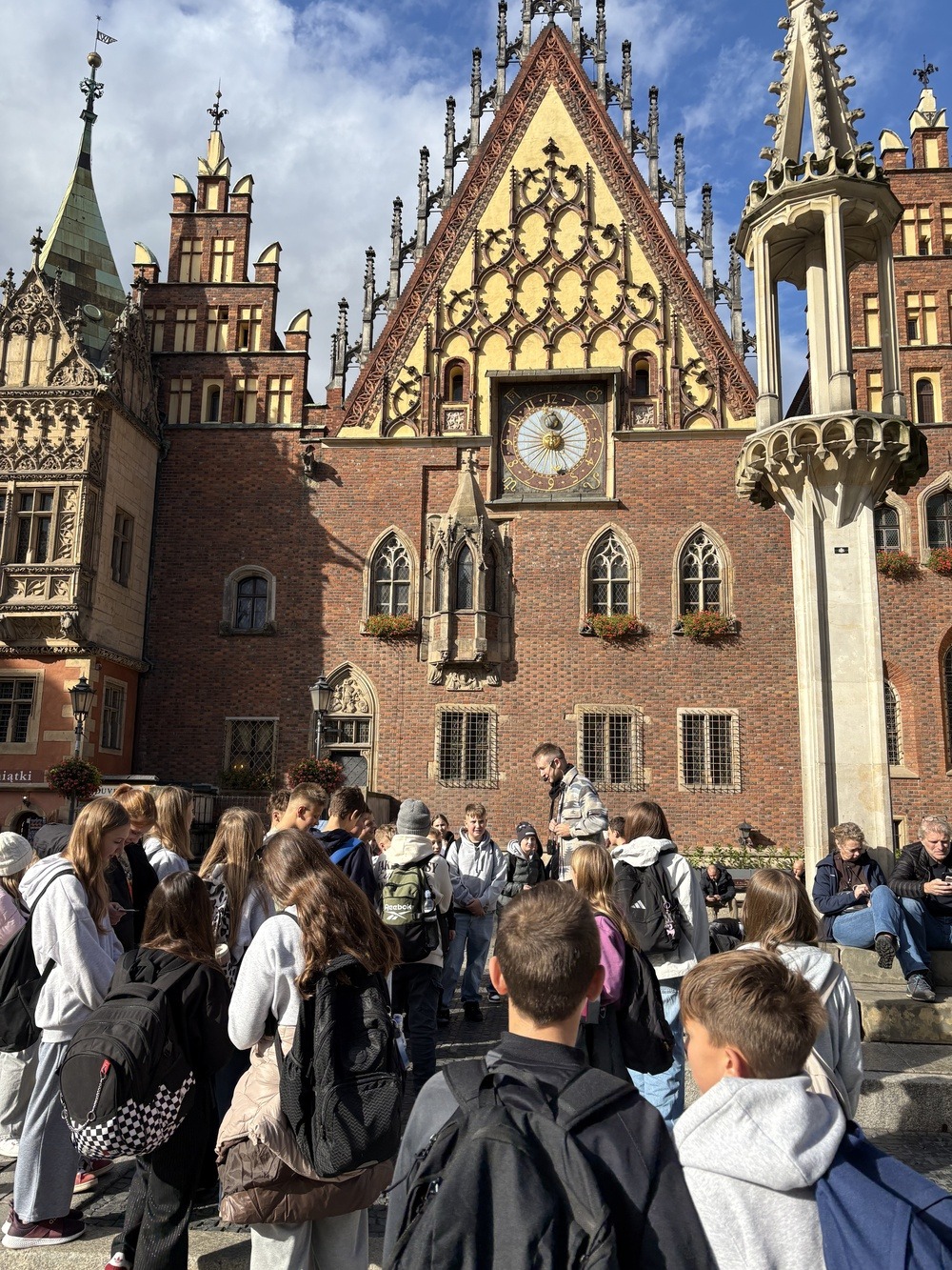 Wycieczka klasy VI do Wrocławia.