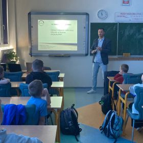 Ciekawe zajęcia w klasie 3 b