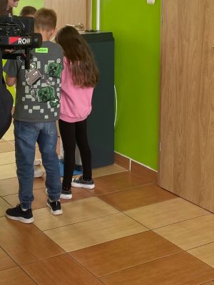 nagrywanie filmu o cyrkularności w SP2 Stryków