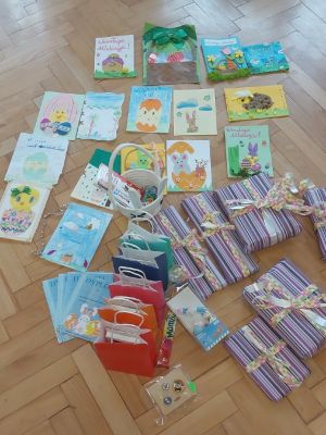 kolory wiosny w pracach dzieci