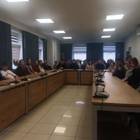 Lekcja Wiedzy o społeczeństwie w Urzędzie Miejskim w Strykowie