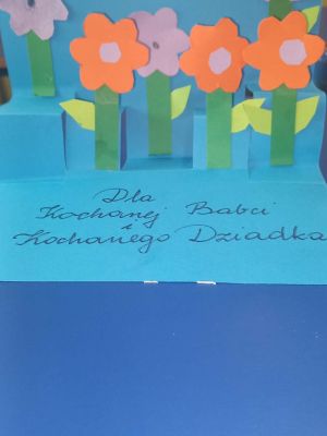 Laurka dla babci i dziadka.