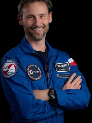 Polski astronauta Sławoj Uznański-Wiśniewski 
