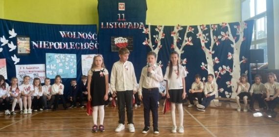 Obchody Święta Niepodległości w klasach 1-3