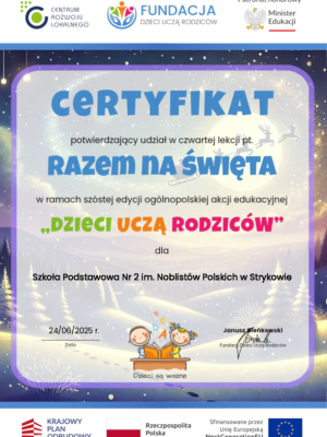 podziekowanie razem na swieta