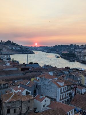 Widok na Porto i rzekę Duoro