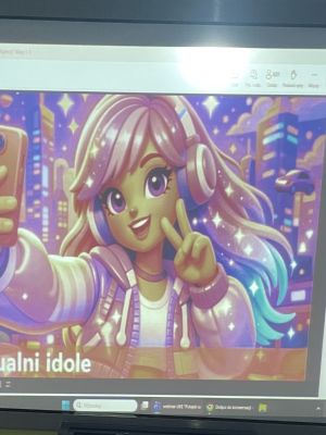 Uczniowie klasy 1b wzięli udział w webinariach organizowanych przez Urząd Komunikacji Elektronicznej.