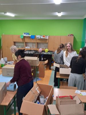 Pakowanie Szlachetnej Paczki.