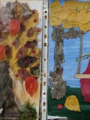 Nagrodzone prace w konkursie ,,Jesień w liściach zamknięta&rdquo;