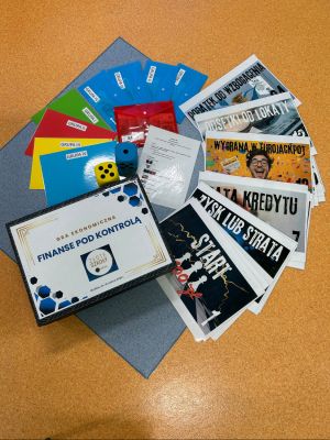 Gra planszowa Finanse pod kontrola.