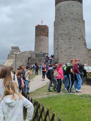 Na zamku w Chęcinach