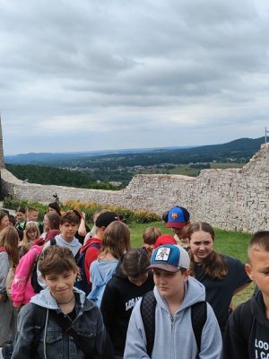 Na zamku w Chęcinach
