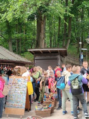 Na zakupy pamiątek też się znalazł czas.