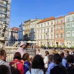 Wycieczka klas trzecich do Poznania
