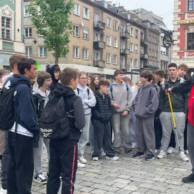 Wycieczka uczniów klas 7 do Wrocławia