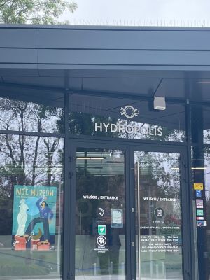 Wejście do Hydropolis. 