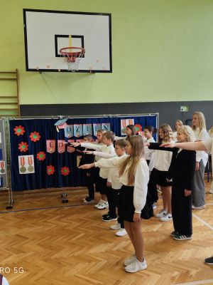 Ślubowanie Rady Samorządu Uczniowskiego. 